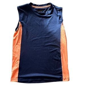 Tommy Bahama Active Boys Blue/Orange Tank Size 7/8 NWT